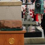 Man arrested after Stone of Destiny glass broken at Scottish museum