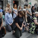 Ukraine marks Olenivka prison blast anniversary in Kyiv