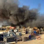 Fire at cold storage facility spreads to warehouse in Turkey’s Antalya