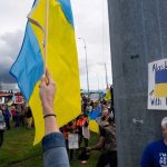 Protesters oppose Donald Trump’s Alaskan summit with his Russian counterpart Vladimir Putin