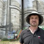 Meet the Australian artist bringing new life to a grain silo in rural North Dakota