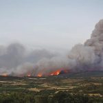 ‘Unprecedented’ wildfire in southern France driven by drought and climate change, officials say