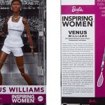 Tennis icon Venus Williams to be honoured with new ‘Inspiring Women’ Barbie doll