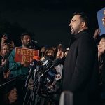 Scenes of celebration in New York after Zohran Mamdani’s victory