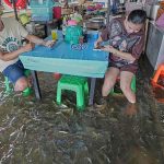 Flood turns Thai restaurant into unusual attraction