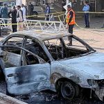 At least 12 killed in suicide bombing outside court in Islamabad, interior minister says