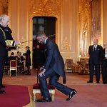 David Beckham receives knighthood from King Charles III