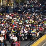 Venezuela: government supporters stage motorbike rallies in Caracas over US interference