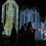 Christmas lights attract Lagos residents despite violence and rising costs