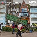 Farmers protest at Macron’s second home over EU trade deal