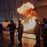 Albanian police arrest four after Molotov cocktails thrown at anti-government protest