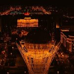 Cities across Kazakhstan lit orange to raise awareness of violence against women