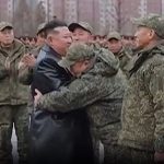 Kim Jong Un welcomes back North Korean soldiers returning from fighting for Russia