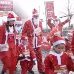 Budapest’s streets fill with runners for Santa Run