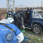 Palestinian man kills two in car and knife attack in northern Israel