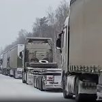 Trans-Siberian Highway paralysed by 85-kilometre traffic jam