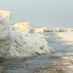Rare ice ridges appear along Baltic Sea coast, drawing scientists’ attention
