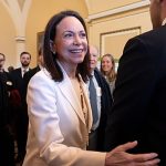 Venezuela’s Machado says she ‘presented’ her Nobel Peace Prize medal to Trump