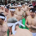 Japan: 100 worshippers endure icy waters for Shinto ritual in Tokyo