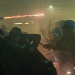 Italian police fire tear gas as protesters clash near Winter Olympics venue