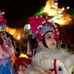 China celebrates Spring Festival with lion dances at Great Wall of China