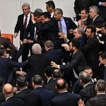 Brawl erupts in Turkey’s parliament over justice minister appointment in cabinet reshuffle