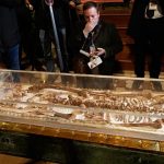 Sacred bones: Thousands of pilgrims flock to see historic remains of St Francis of Assisi