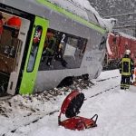 Train derails in Swiss Alps amid avalanche alert, leaving five injured