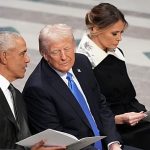 ‘I didn’t make a mistake’: Trump refuses to apologise for since-deleted racist post about Obamas