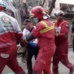 Iranian TV shows man rescued from South Khorasan rubble