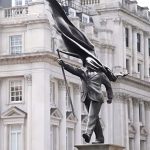 Blinded by the flag: Is this mystery statue in London a new Banksy?
