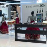 Humanoid robots box and perform at Hong Kong AI and robotics fair