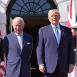 King Charles III welcomed at the White House as four-day state visit begins