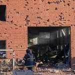 Kyiv region under ‘massive’ daytime drone and missile attack by Russia, officials say