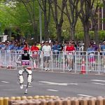 China hosts humanoid robots in Beijing half marathon