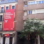 Spanish police search ruling Socialist party headquarters in Madrid