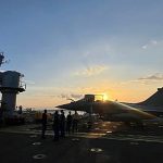 French carrier group moves south of Suez ahead of conditional UK-French Hormuz mission