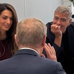‘My name is Donald, it’s not my fault’: What did Poland’s Prime Minister confess to the Clooney’s?