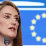 Roberta Metsola clashes with Azerbaijan’s Aliyev at European summit in Armenia
