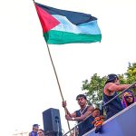 Barcelona star Lamine Yamal waves Palestinian flag during La Liga celebrations