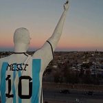 Giant Messi statue honors Argentina’s World Cup hero