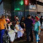 Moment earthquake hits Venezuela, sending people fleeing in panic