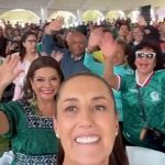 Mexico’s President Sheinbaum joins fans as World Cup gets underway