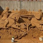 Sands of time: Denmark’s sculpture festival goes back to the Middle Ages for inspiration