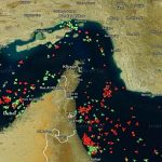 Timelapse video shows ships moving through the Strait of Hormuz since reopening