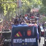 More than a million fans fill Madrid’s streets to welcome world champions