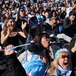 Argentina fans sing and dance after dramatic World Cup comeback against Egypt