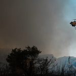 Wildfire breaks out near Athens, prompting evacuation alerts