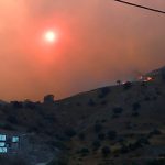 Wildfires in Greece: blaze out of control in Rethymno, Crete