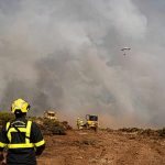 Aerial footage reveals the scale of Spain’s La Mierla wildfire